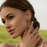 Кольцо из желтого золота с бриллиантами 233973122