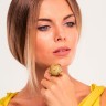 Кольцо Misis в виде рыбки с фианитами.