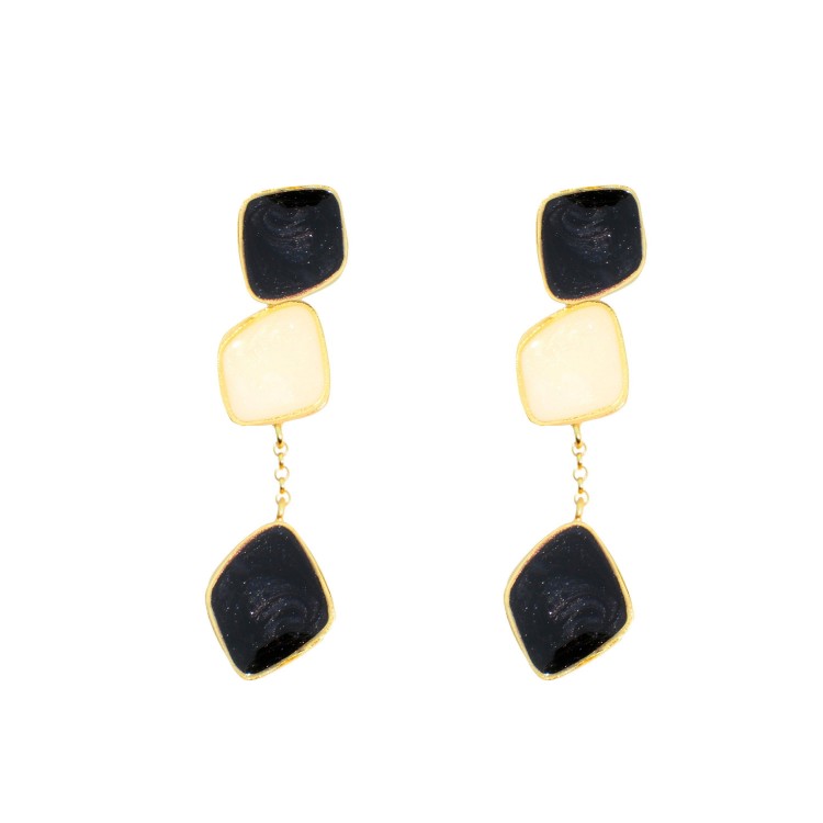 Сережки Misis з емаллю OR09446NB
