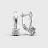 Сережки у білому золоті, з діамантами 348901121