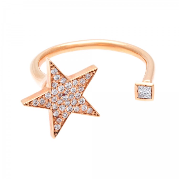 Каблучка Diamond Love з діамантами R-3444