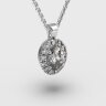 Кольє у білому золоті, з діамантами 749011121