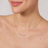 Кольє у білому золоті, з діамантами 747411121