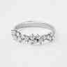 Каблучка у білому золоті, з діамантами 247381121