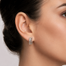Серьги Roberto Bravo Diamond Love с бриллиантами