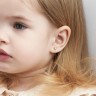 Сережки з білого золота, з діамантами 331231121