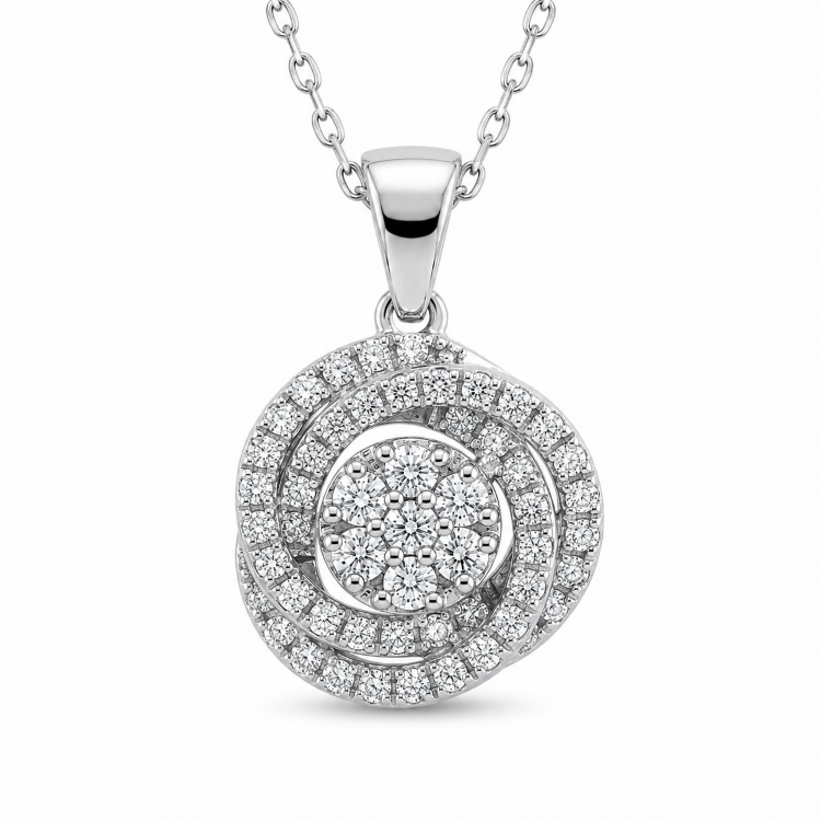 Кольє Diamond Love з діамантами HP27391