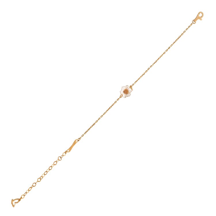 Браслет Roberto Bravo White Dreams с эмалью и бриллиантами