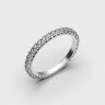 Каблучка у білому золоті, з діамантами 236851121 Каблучка у білому золоті, з діамантами 236851121
