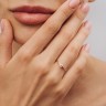Каблучка з червоного золота, з діамантом 27622421