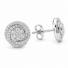Сережки Diamond Love з діамантами HP27388