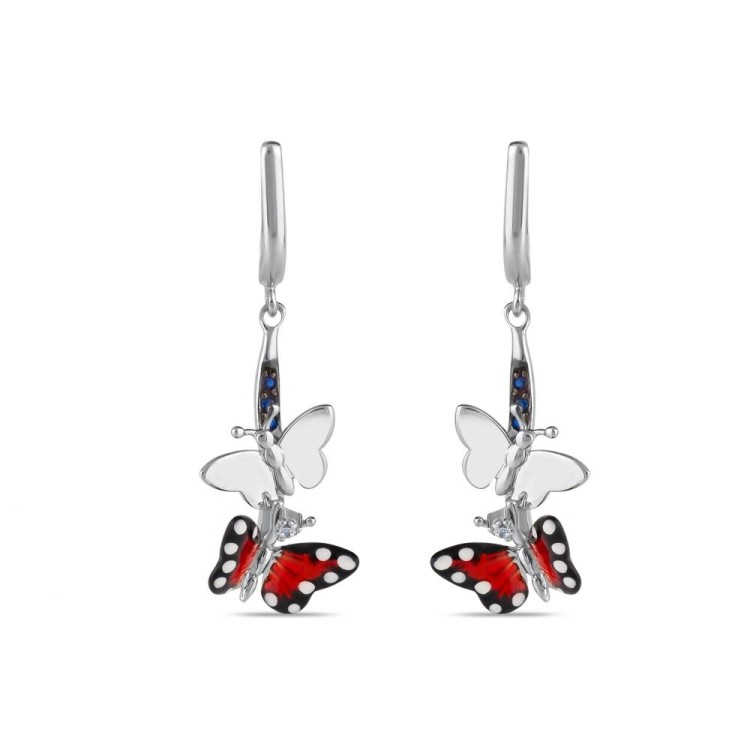 Серьги Roberto Bravo Monarch Butterfly MBHE0008-CZ