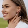 Каблучка з білого золота, з чорним діамантом 236071122