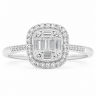Каблучка Diamond Love з діамантами HP26752