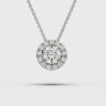 Кольє у білому золоті, з діамантами 746911121 Кольє у білому золоті, з діамантами 746911121
