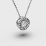 Кольє у білому золоті, з діамантами 746911121 Кольє у білому золоті, з діамантами 746911121