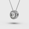 Кольє у білому золоті, з діамантами 746911121 Кольє у білому золоті, з діамантами 746911121