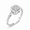 Каблучка Diamond Love з діамантами HP29896 Каблучка Diamond Love з діамантами HP29896