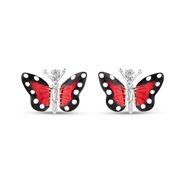 Серьги Roberto Bravo Monarch Butterfly MBXE0022-CZ
