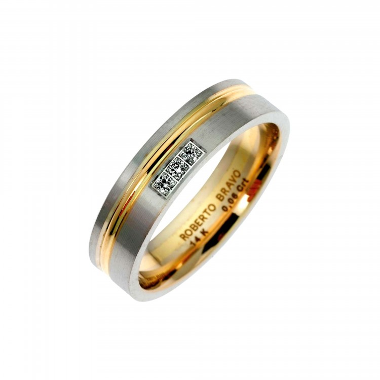 Обручка Amore Infinito з діамантом RBD1444