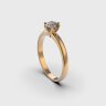 Каблучка у червоному золоті, з діамантом 248431321