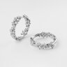 Сережки у білому золоті, з діамантами 347461121