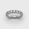 Каблучка у білому золоті, з діамантами 245541121 Каблучка у білому золоті, з діамантами 245541121