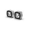 Сережки-трансформери із білого золота, з чорними діамантами 332921122