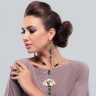 Колье Misis с агатом и ониксом