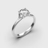 Каблучка у білому золоті, з діамантом 247941121 Каблучка у білому золоті, з діамантом 247941121