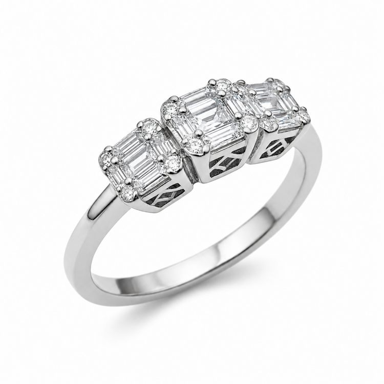 Каблучка Diamond Love з діамантом RG0757 Каблучка Diamond Love з діамантом RG0757