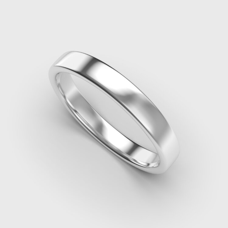 Обручка у білому золоті 247641100