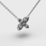 Кольє у білому золоті, з діамантами 748951121 Кольє у білому золоті, з діамантами 748951121