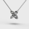 Кольє у білому золоті, з діамантами 748951121 Кольє у білому золоті, з діамантами 748951121