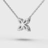 Кольє у білому золоті, з діамантами 748951121 Кольє у білому золоті, з діамантами 748951121