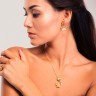 Кольє Misis з емаллю та фіанітами CA07833RO