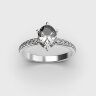 Каблучка у білому золоті, з діамантами 248801121