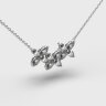 Кольє у білому золоті, з діамантами 748961121