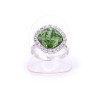 Женское кольцо из стали с кристаллами  Jablonec