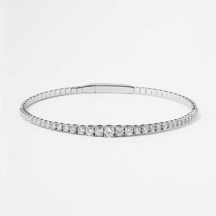 Браслет у білому золоті, з діамантами 547501121